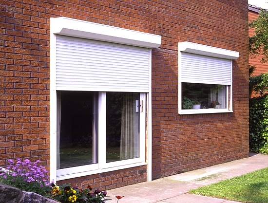 Security shutters for the home